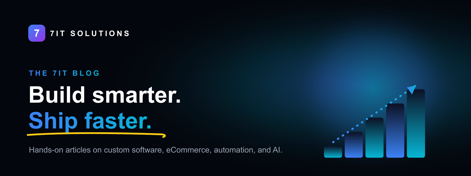 7IT Blog: hands-on articles on custom software, eCommerce, automation, and AI